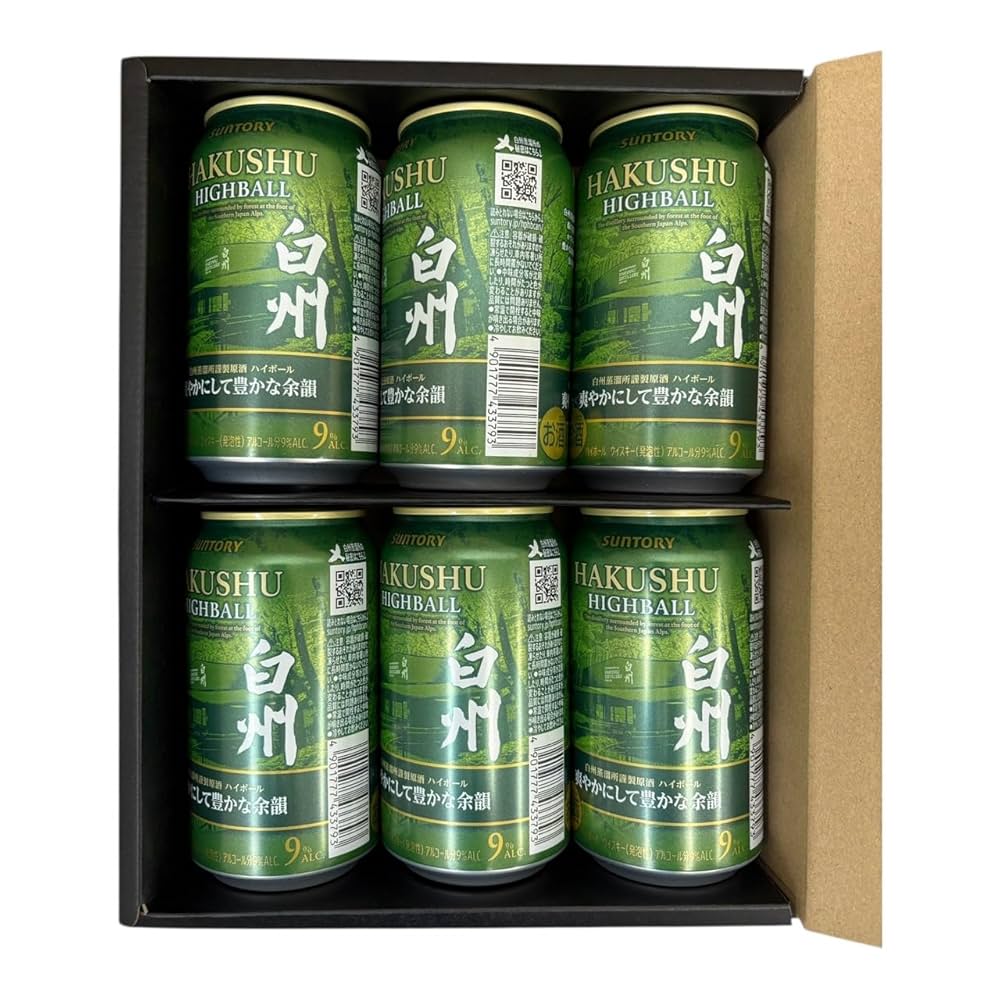 サントリー 白州ハイボール缶 19缶　爽やかにして豊かな余韻 Amazon.co.jp: 白州 ハイボール 缶 白州 爽やかにして豊かな余韻